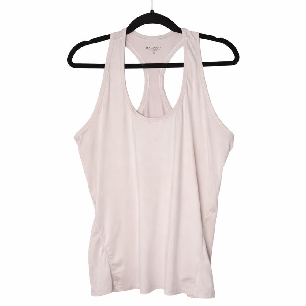 Athleta scrunch CHI TANK Pink XL - Picture 2 of 5
